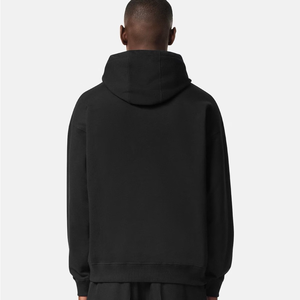 Versace La Medusa Black Hoodie with Gold Accents - Picture 4 of 12